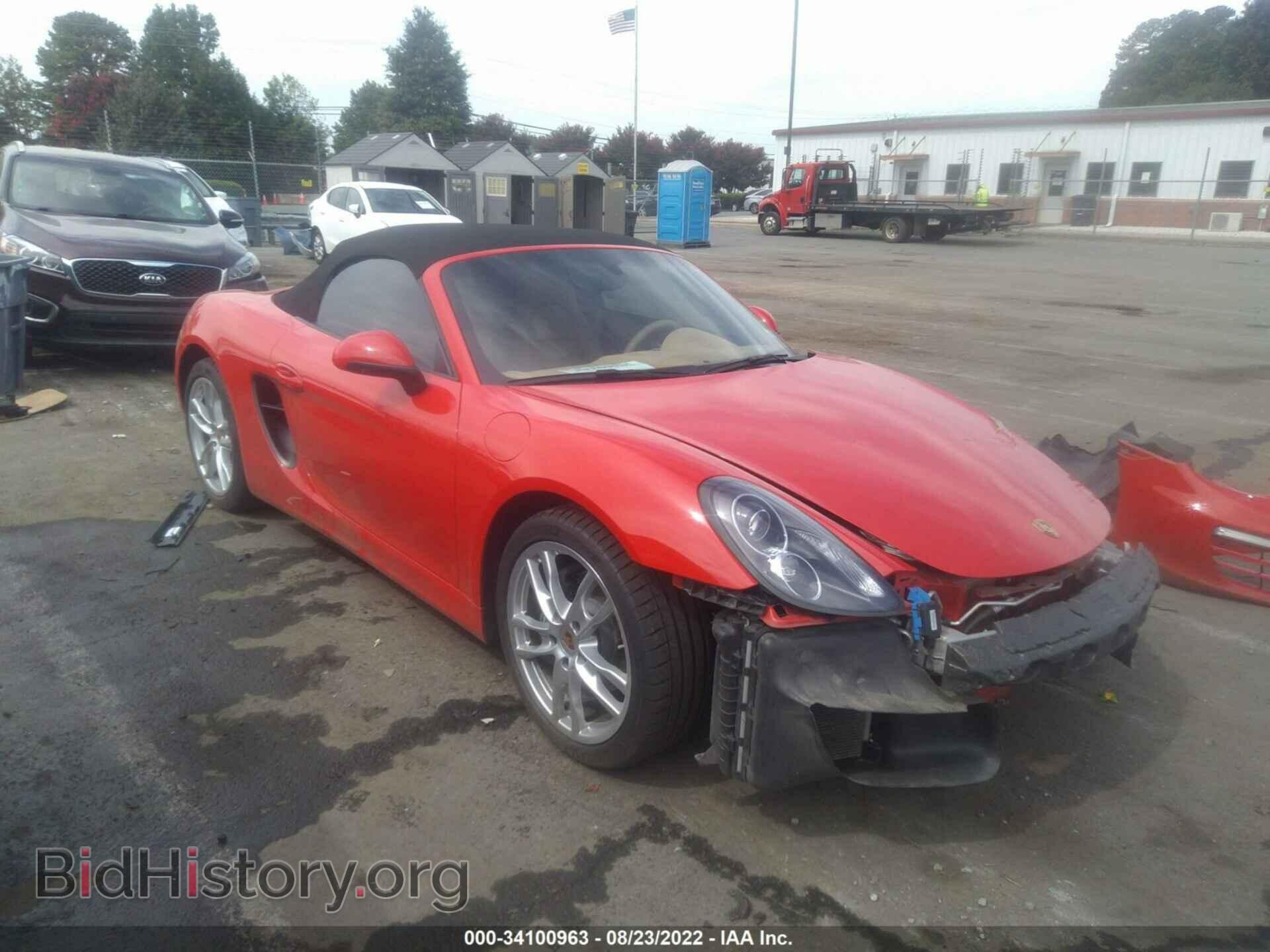 Фотография WP0CA2A87DK112413 - PORSCHE BOXSTER 2013