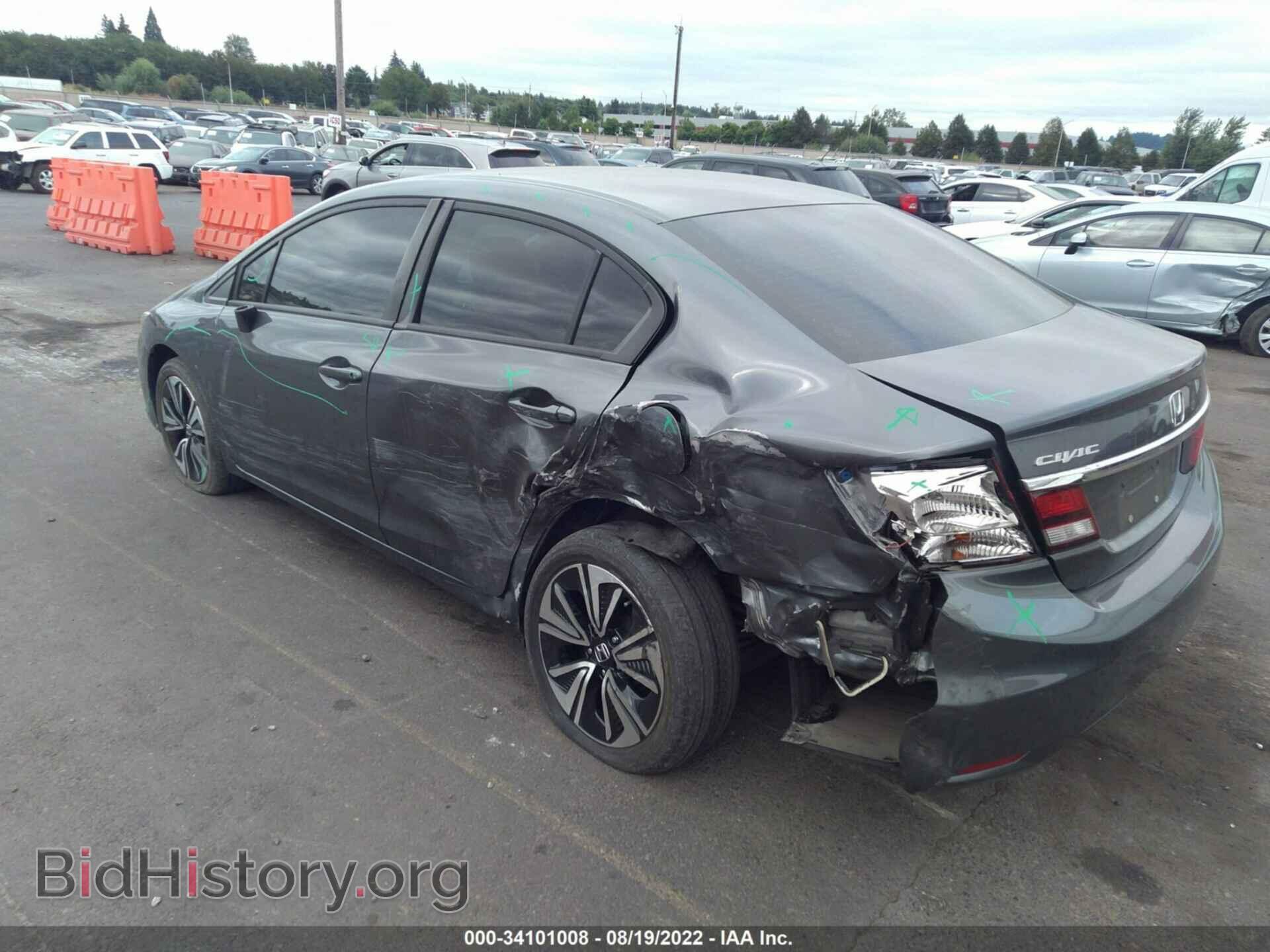 2013 HONDA CIVIC SDN - VIN: 19XFB2F53DE288564 - Фото 3