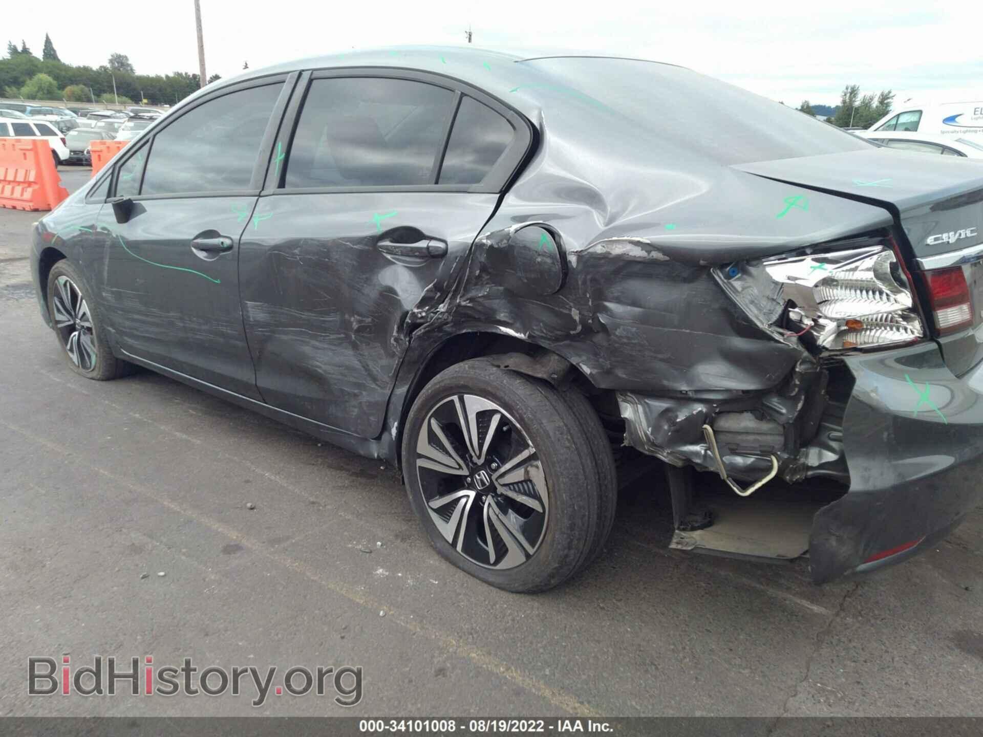 2013 HONDA CIVIC SDN - VIN: 19XFB2F53DE288564 - Фото 6
