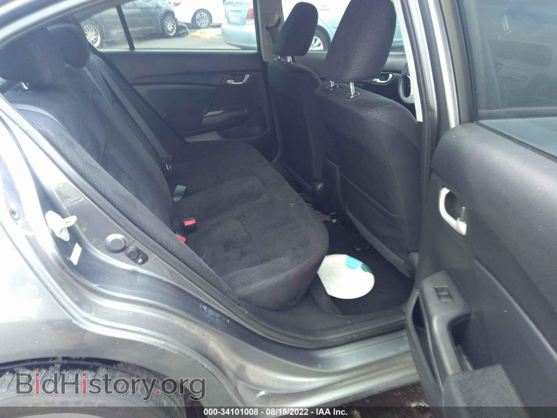 2013 HONDA CIVIC SDN - VIN: 19XFB2F53DE288564 - Фото 8