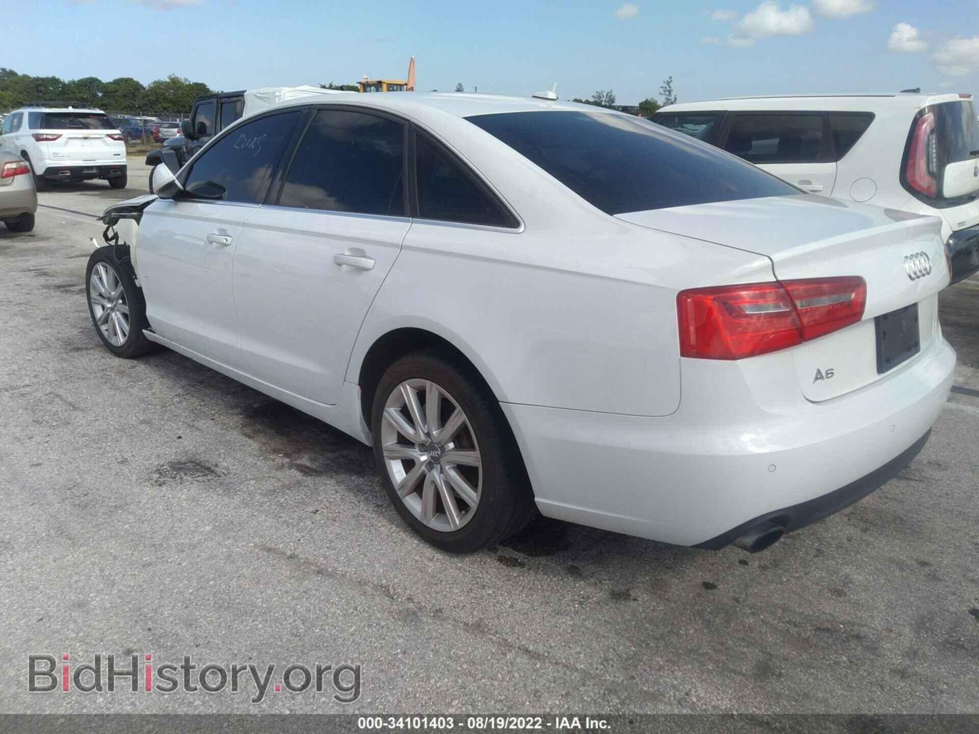 2013 AUDI A6 - VIN: WAUDFAFC2DN004175 - Фото 3