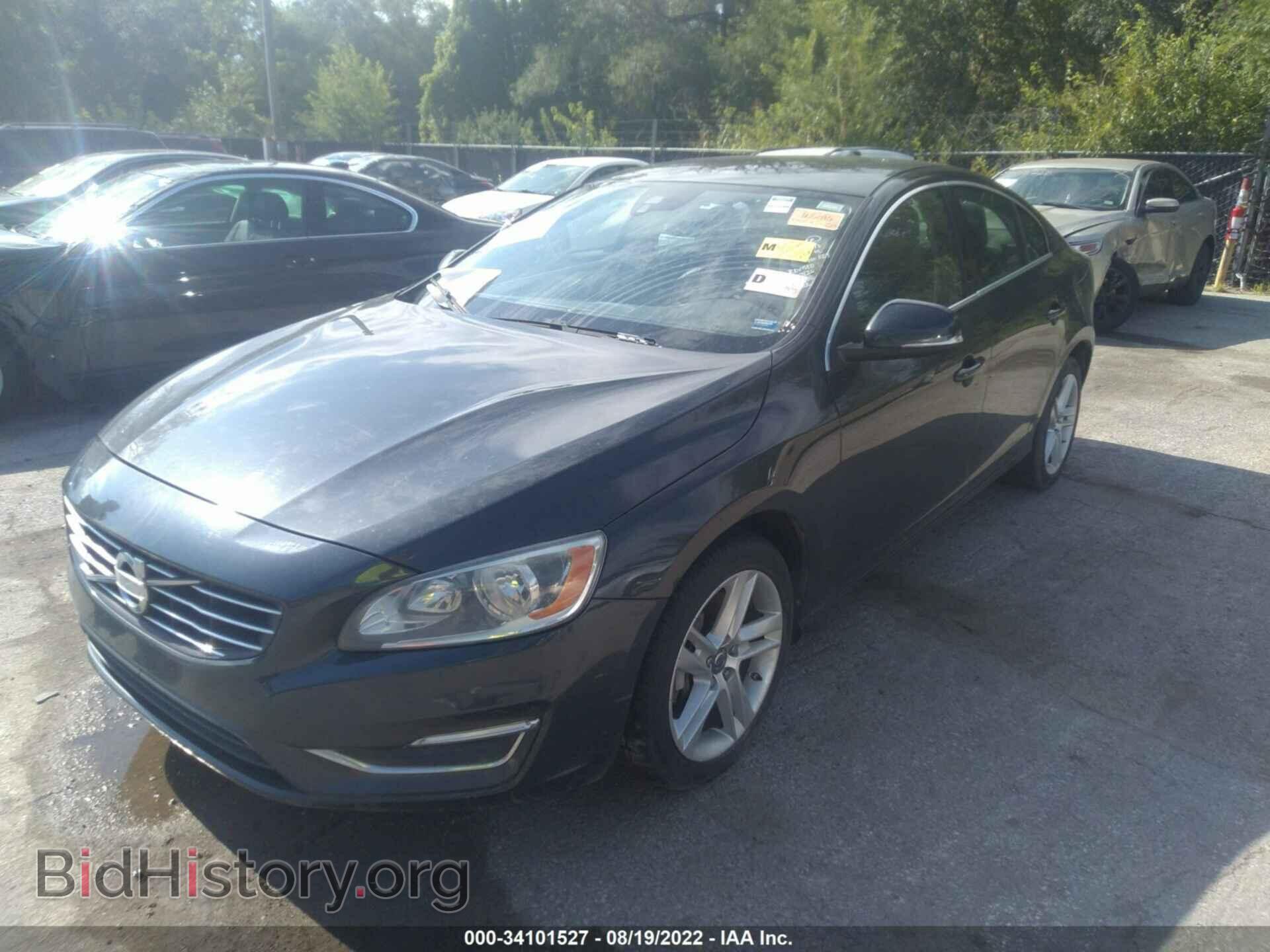 2014 VOLVO S60 - VIN: YV1612FS7E2279688 - Фото 2