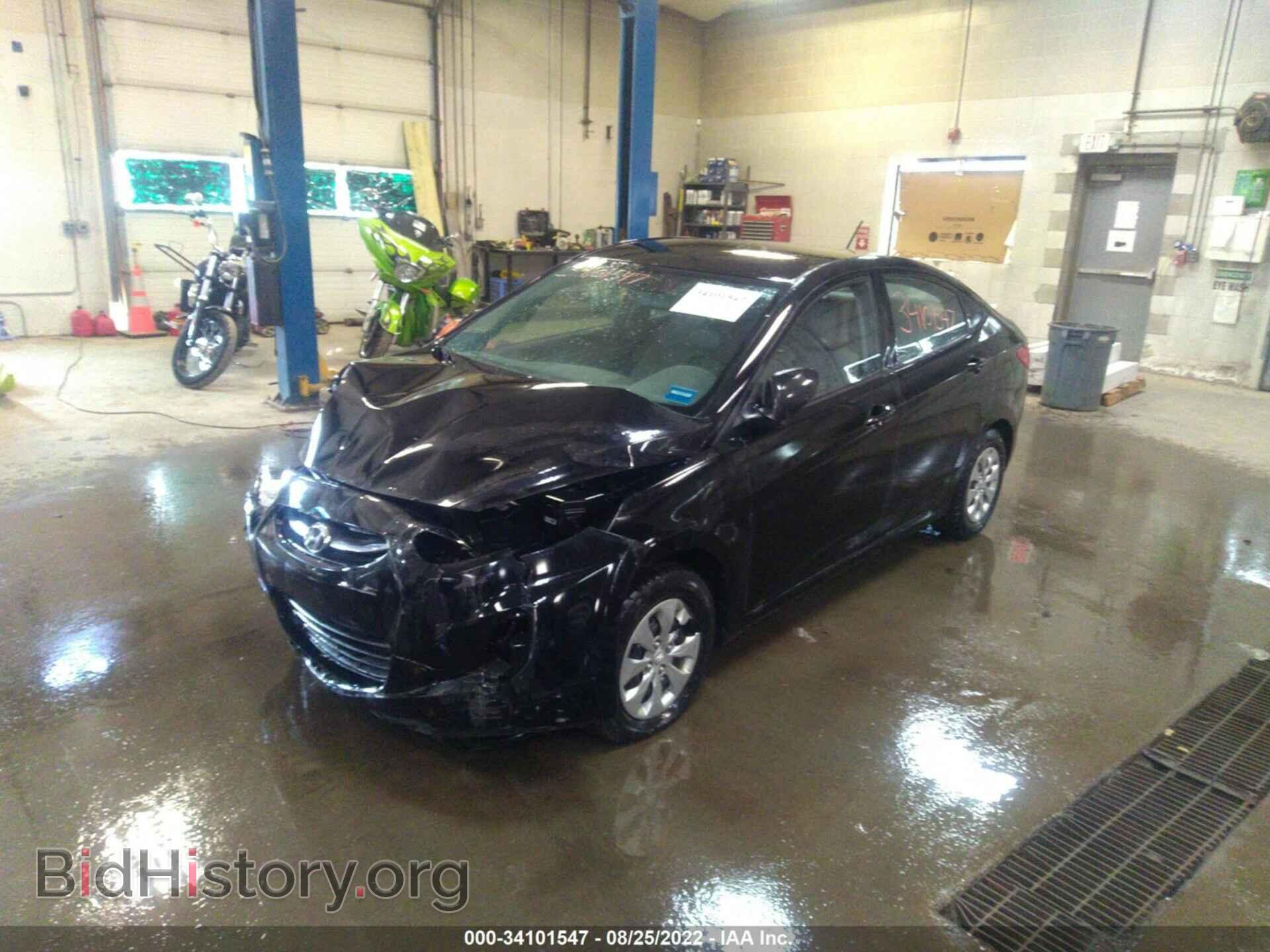 2016 HYUNDAI ACCENT - VIN: KMHCT4AE0GU995576 - Фото 2