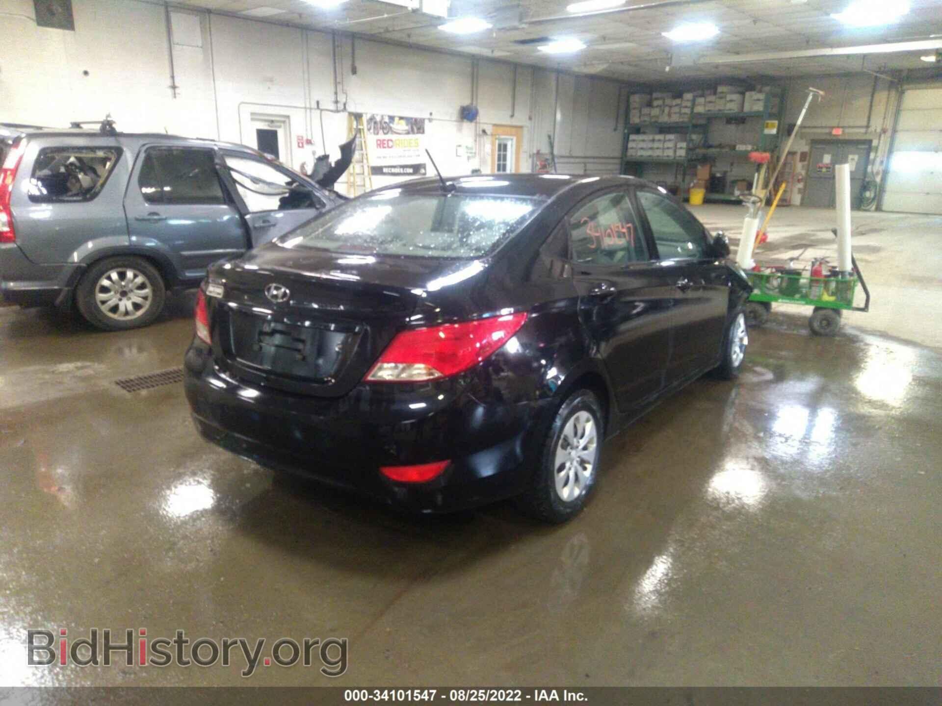 2016 HYUNDAI ACCENT - VIN: KMHCT4AE0GU995576 - Фото 4