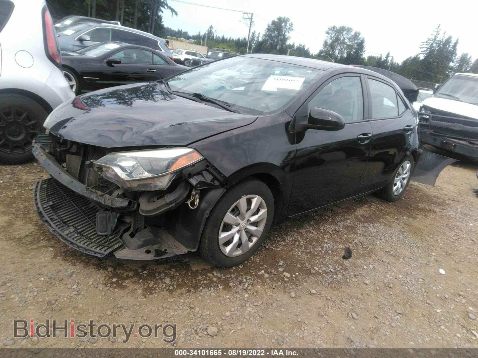 2014 TOYOTA COROLLA - VIN: 5YFBURHEXEP062407 - Фото 2