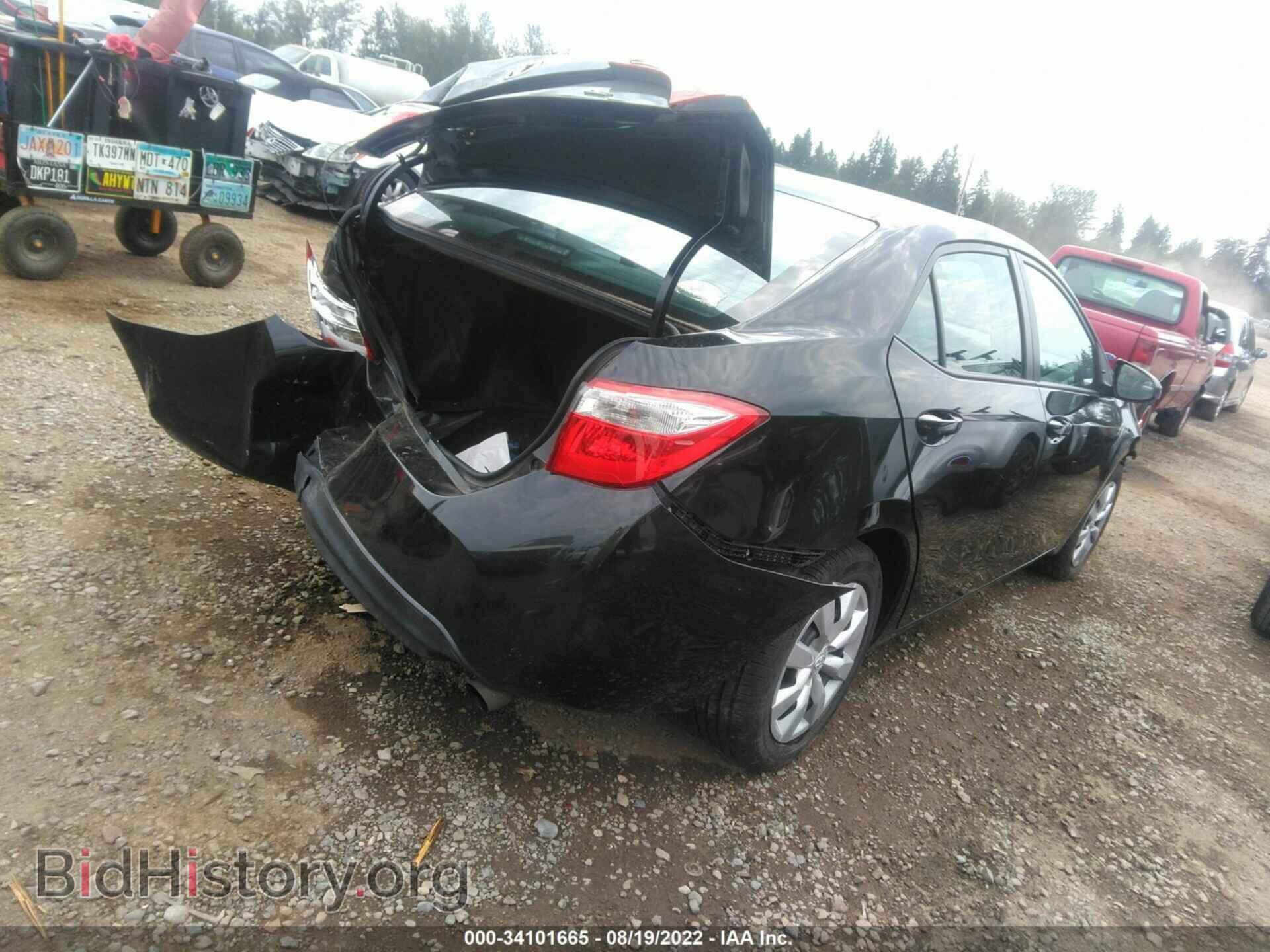 2014 TOYOTA COROLLA - VIN: 5YFBURHEXEP062407 - Фото 4