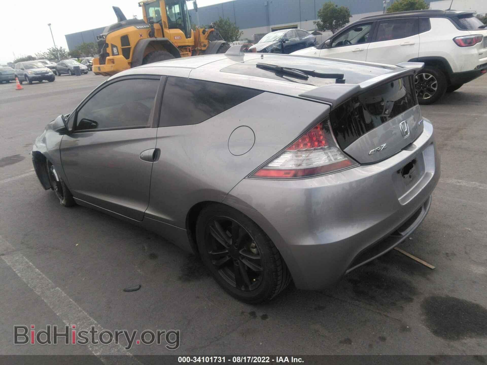 2012 HONDA CR-Z - VIN: JHMZF1D62CS004102 - Фото 3