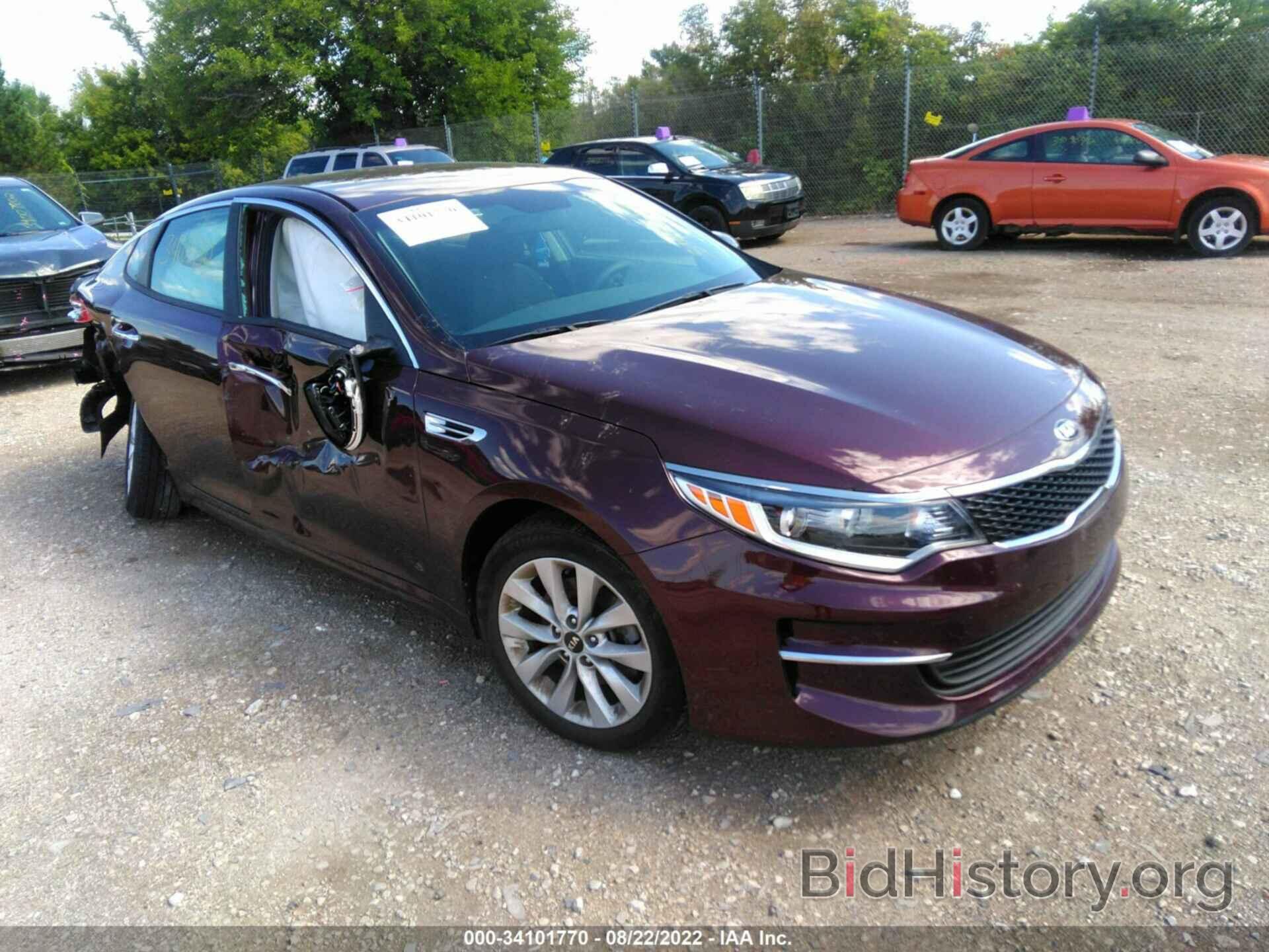 Photo 5XXGT4L35JG255679 - KIA OPTIMA 2018