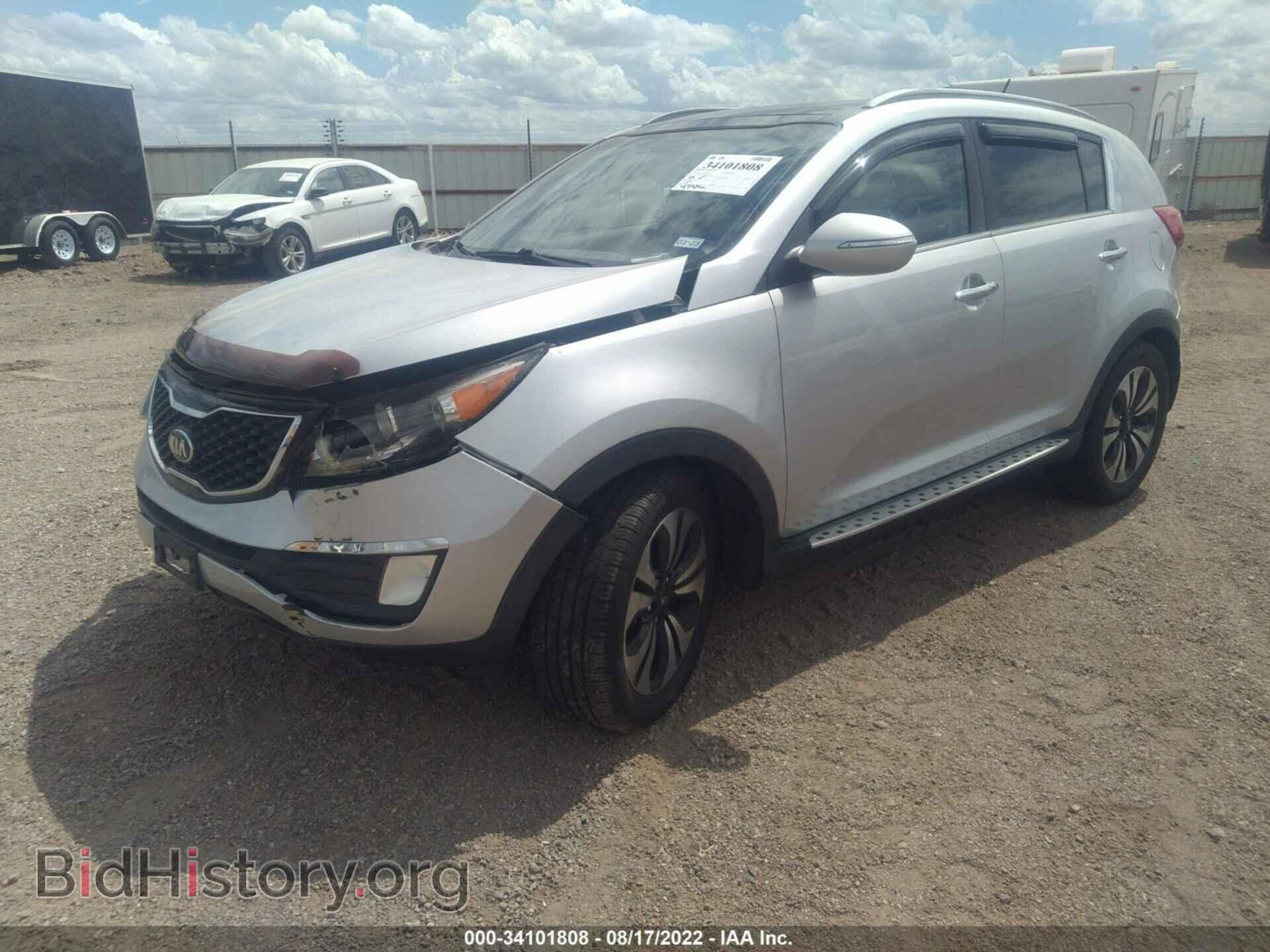 2013 KIA SPORTAGE - VIN: KNDPC3A68D7363380 - Фото 2