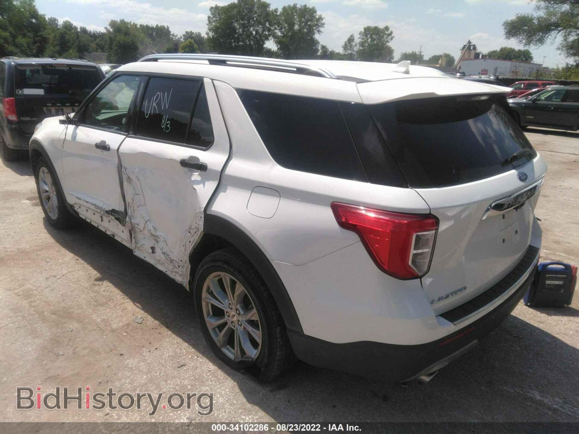 2021 FORD EXPLORER - VIN: 1FMSK8FH2MGB36833 - Фото 3