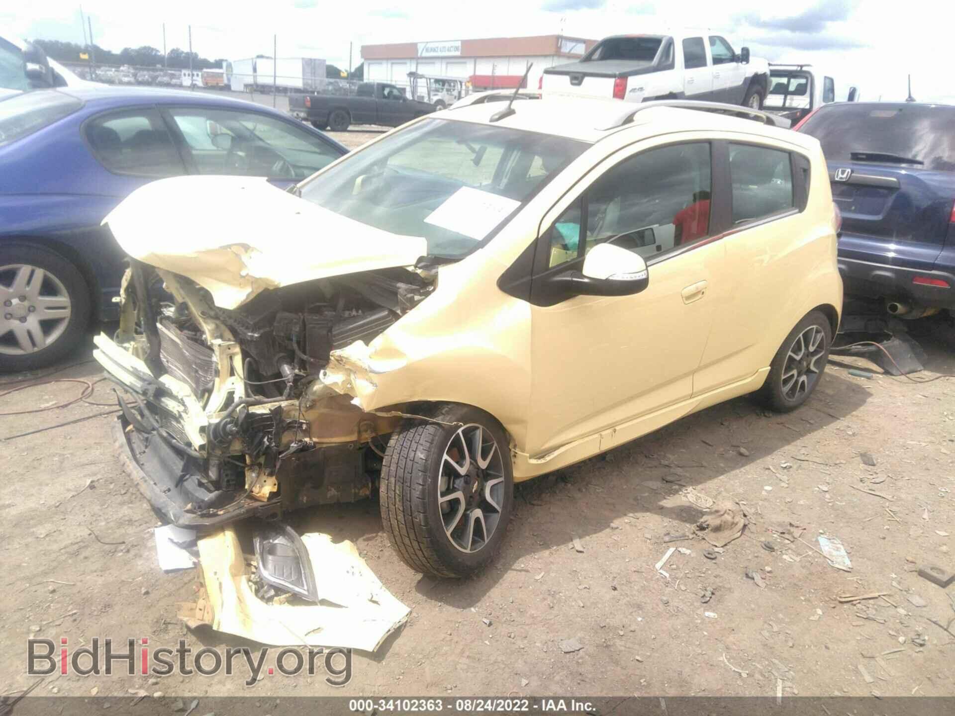 2014 CHEVROLET SPARK - VIN: KL8CF6S95EC404825 - Фото 2