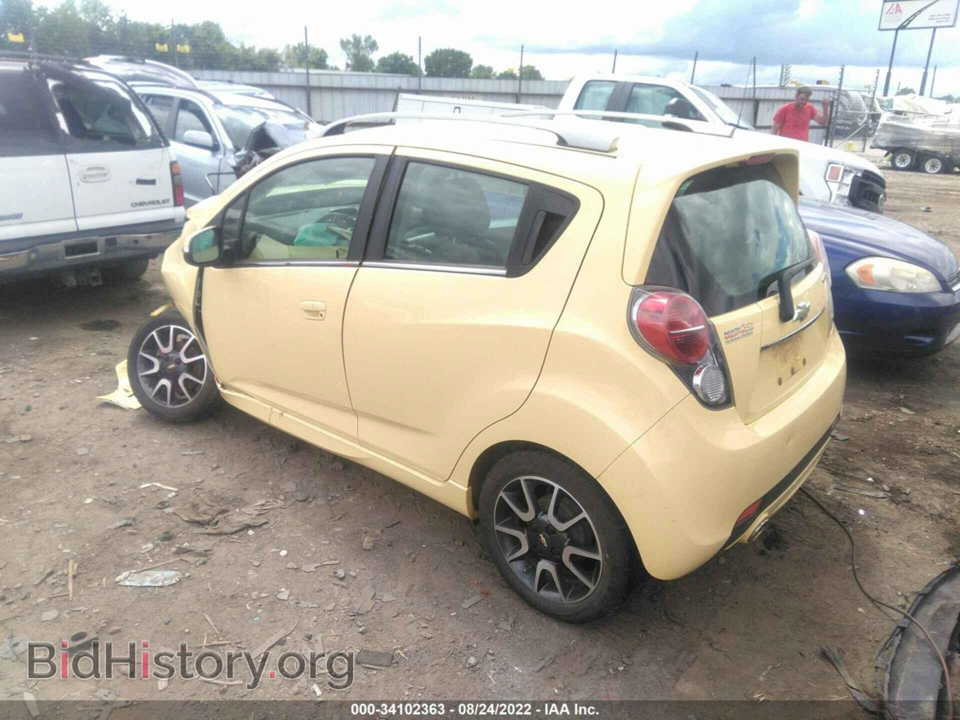 2014 CHEVROLET SPARK - VIN: KL8CF6S95EC404825 - Фото 3
