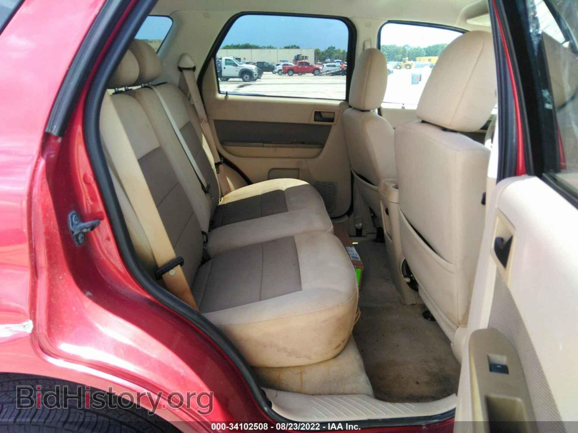 2009 FORD ESCAPE - VIN: 1FMCU03799KA66358 - Фото 8