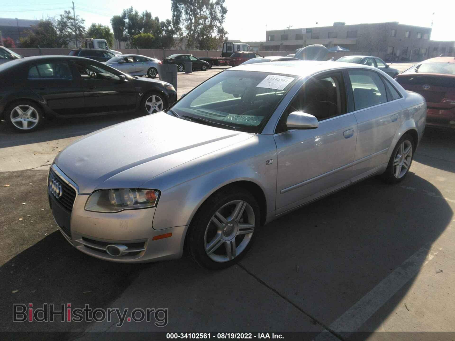 2007 AUDI A4 - VIN: WAUAF78E57A063608 - Фото 2