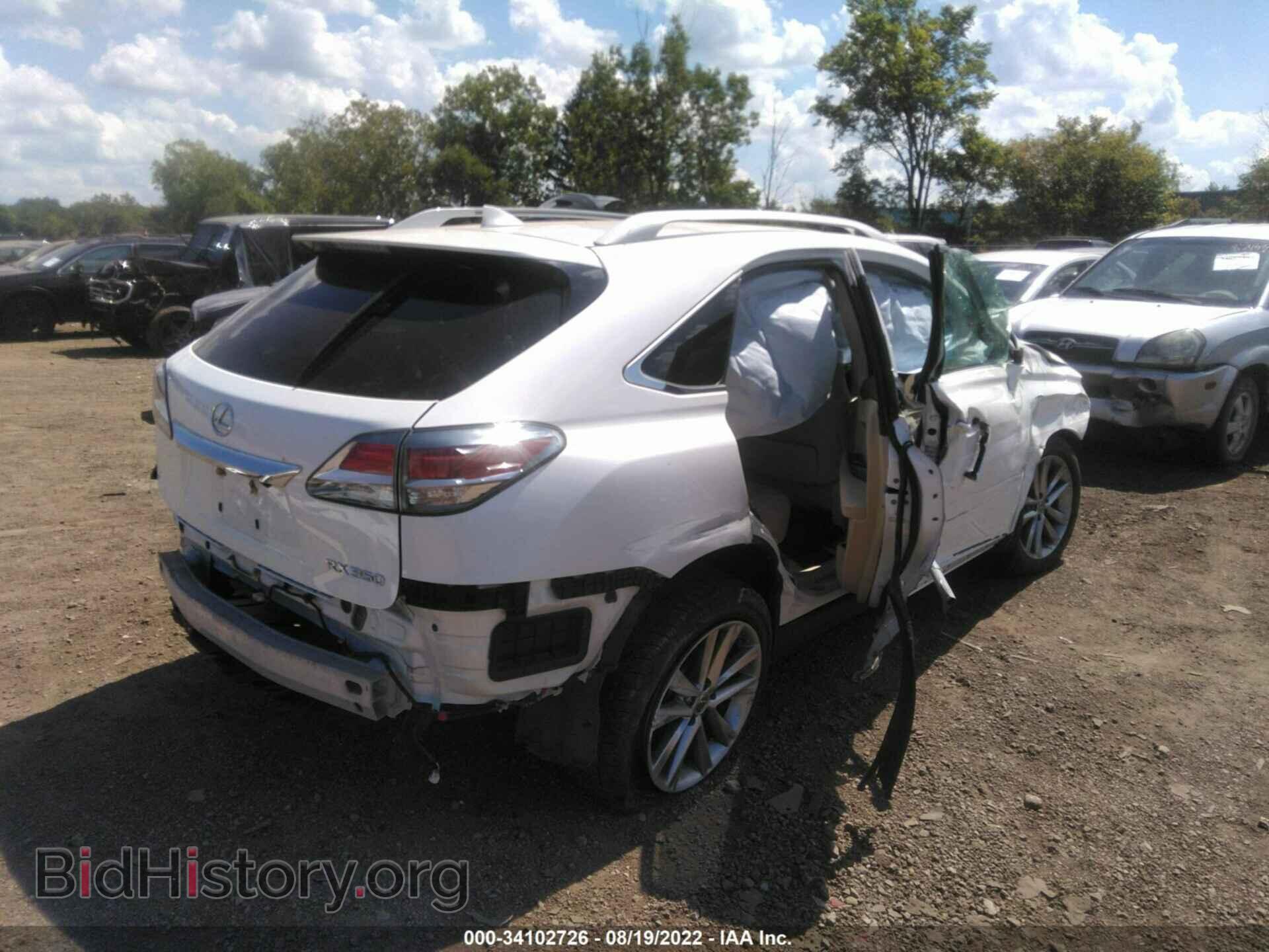 2015 LEXUS RX 350 - VIN: 2T2BK1BA8FC342272 - Фото 4
