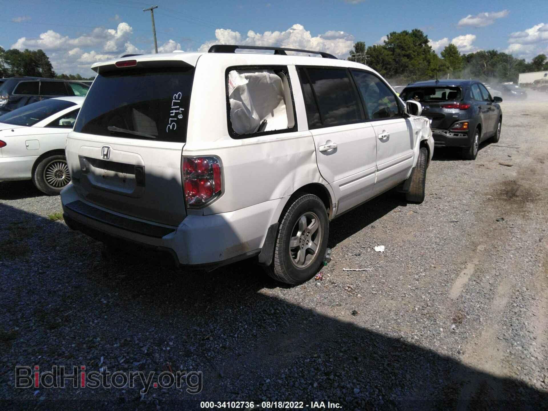 2006 HONDA PILOT - VIN: 5FNYF28636B014054 - Фото 4