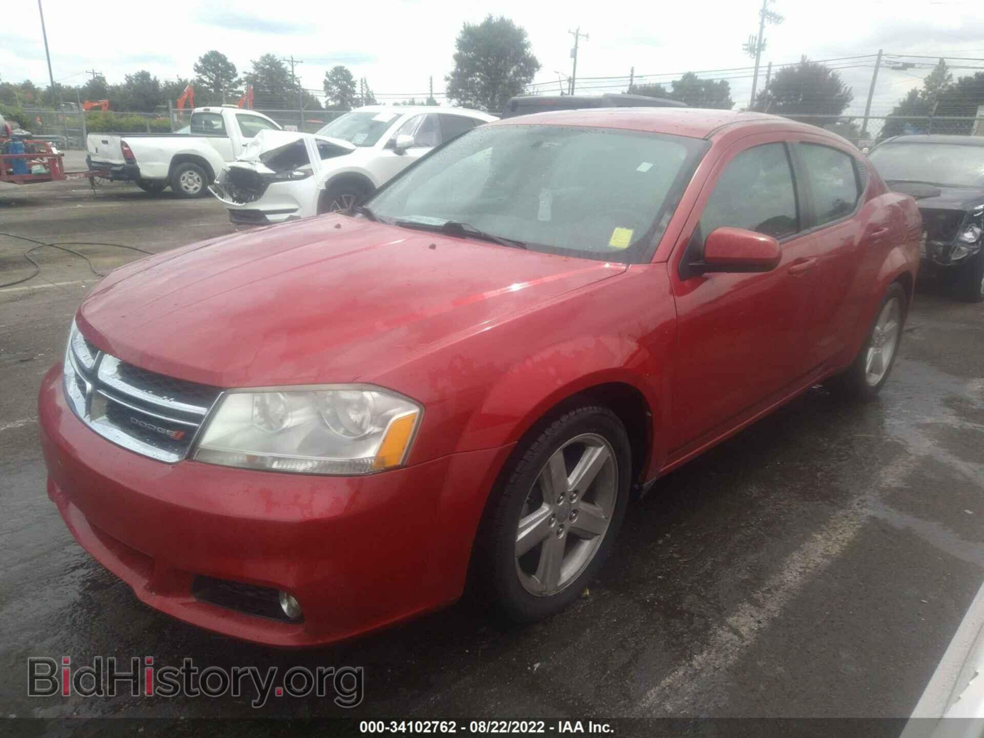 2013 DODGE AVENGER - VIN: 1C3CDZCB7DN707788 - Фото 2
