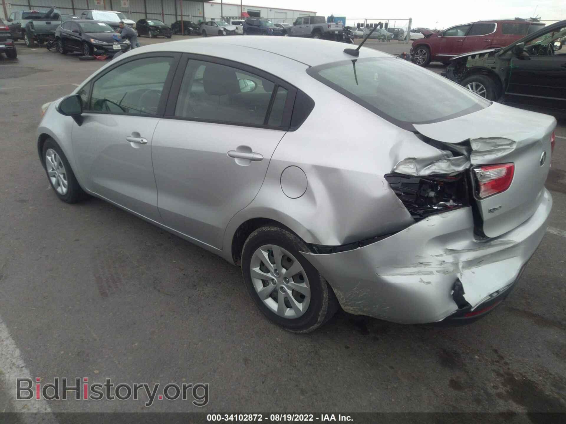 2014 KIA RIO - VIN: KNADM4A38E6385895 - Фото 3
