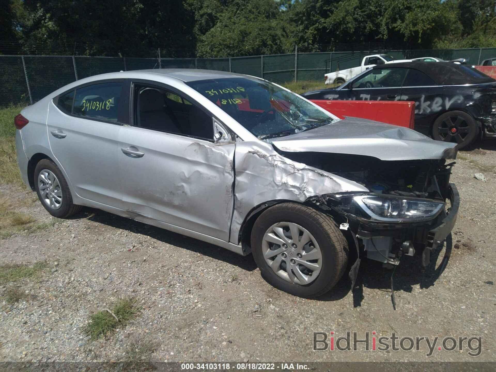 Photo KMHD74LF6HU128358 - HYUNDAI ELANTRA 2017