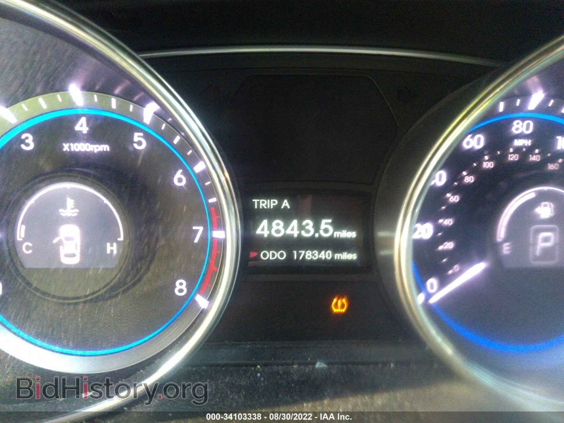 2012 HYUNDAI SONATA - VIN: 5NPEB4AC3CH401887 - Фото 7