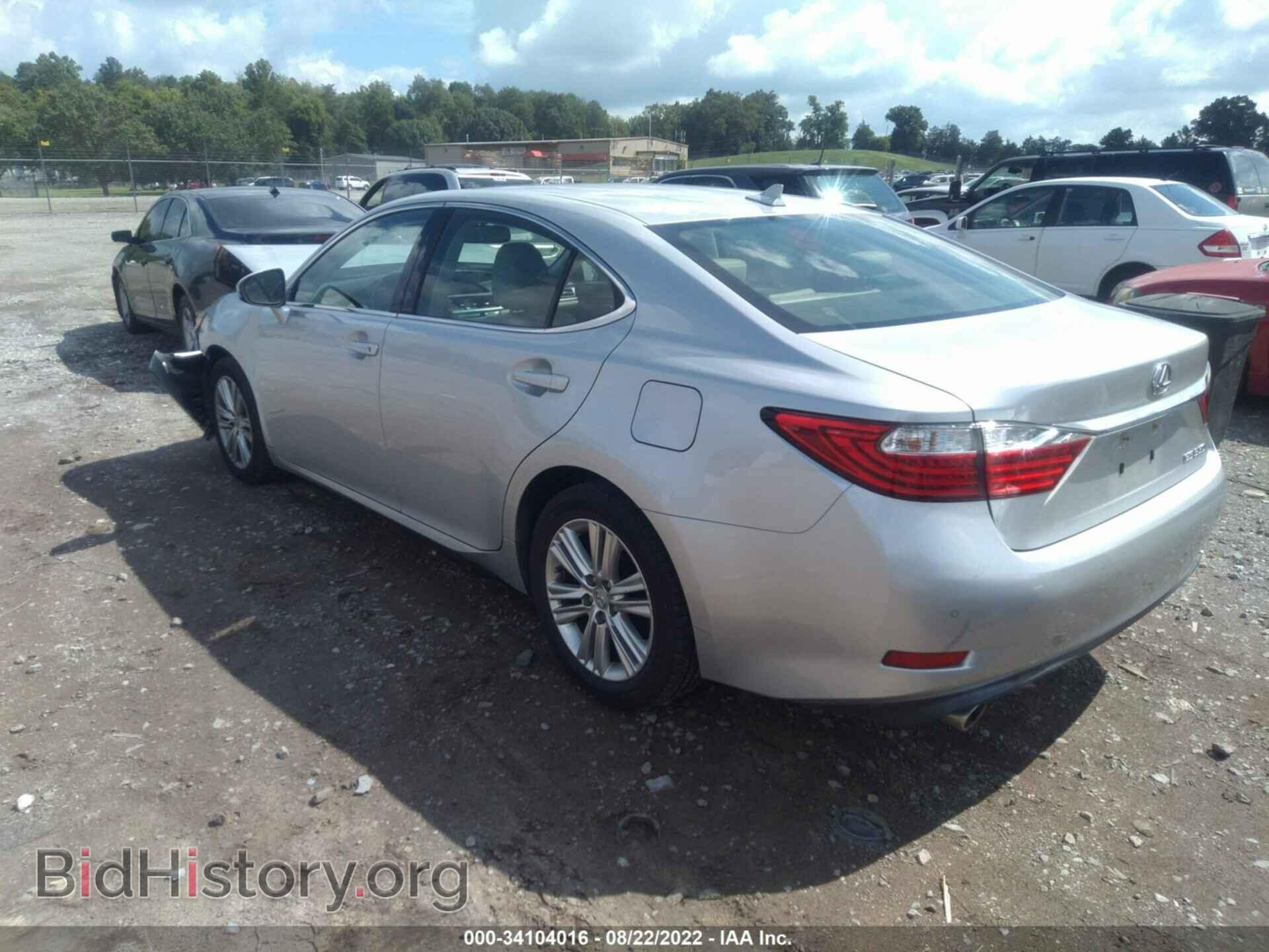2014 LEXUS ES 350 - VIN: JTHBK1GG5E2101704 - Фото 3