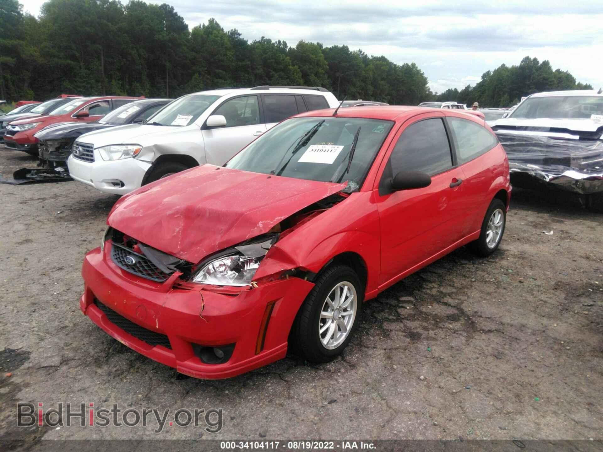 2007 FORD FOCUS - VIN: 1FAFP31N87W217553 - Фото 2
