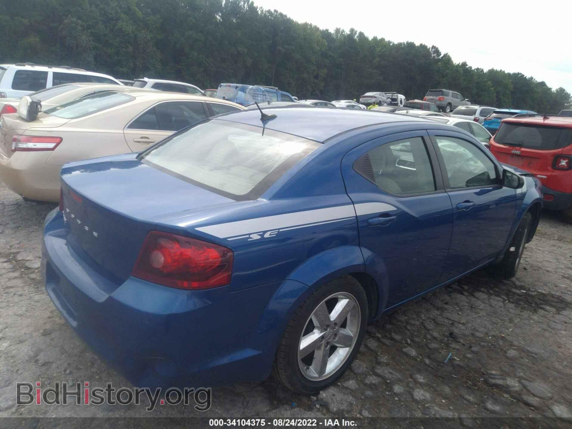 2013 DODGE AVENGER - VIN: 1C3CDZAB2DN565353 - Фото 4