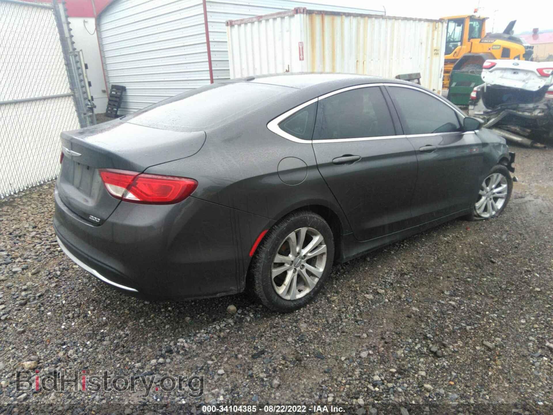 2015 CHRYSLER 200 - VIN: 1C3CCCAB2FN551925 - Фото 4