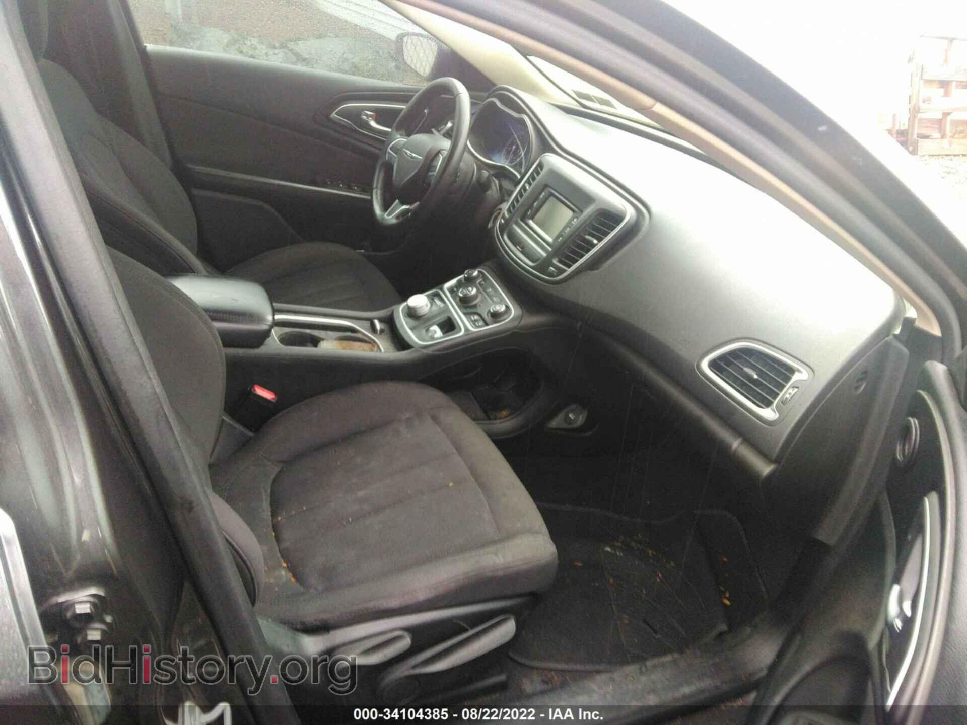 2015 CHRYSLER 200 - VIN: 1C3CCCAB2FN551925 - Фото 5