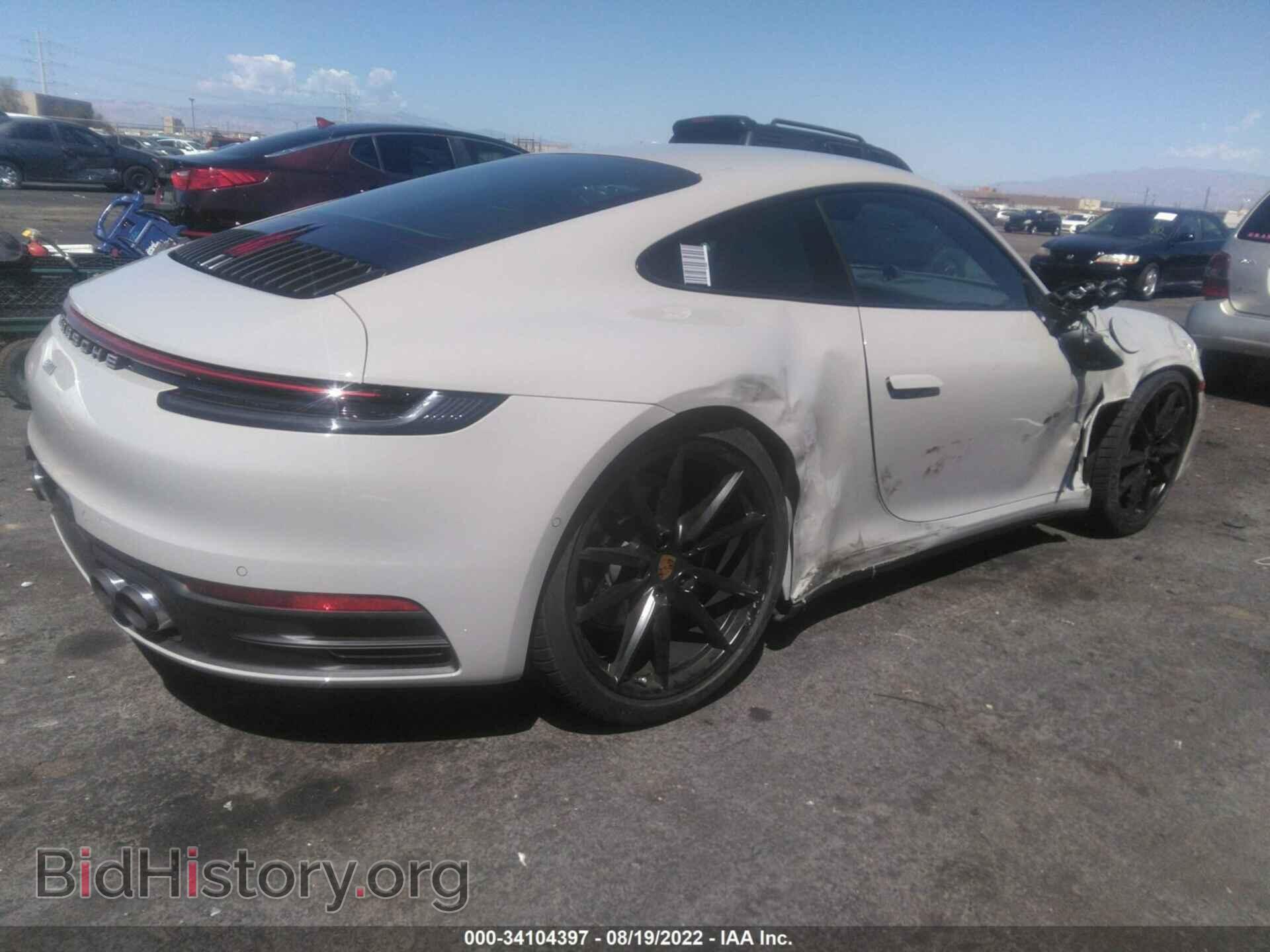 2022 PORSCHE 911 - VIN: WP0AA2A98NS205782 - Фото 4