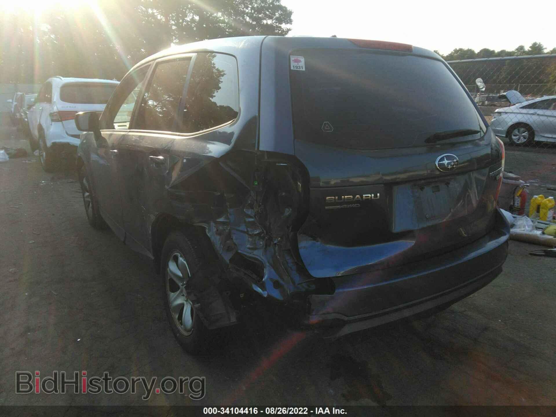 2014 SUBARU FORESTER - VIN: JF2SJAAC9EH429801 - Фото 3