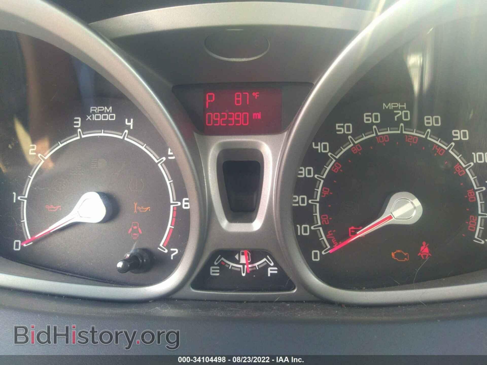 2012 FORD FIESTA - VIN: 3FADP4CJ2CM216593 - Фото 7