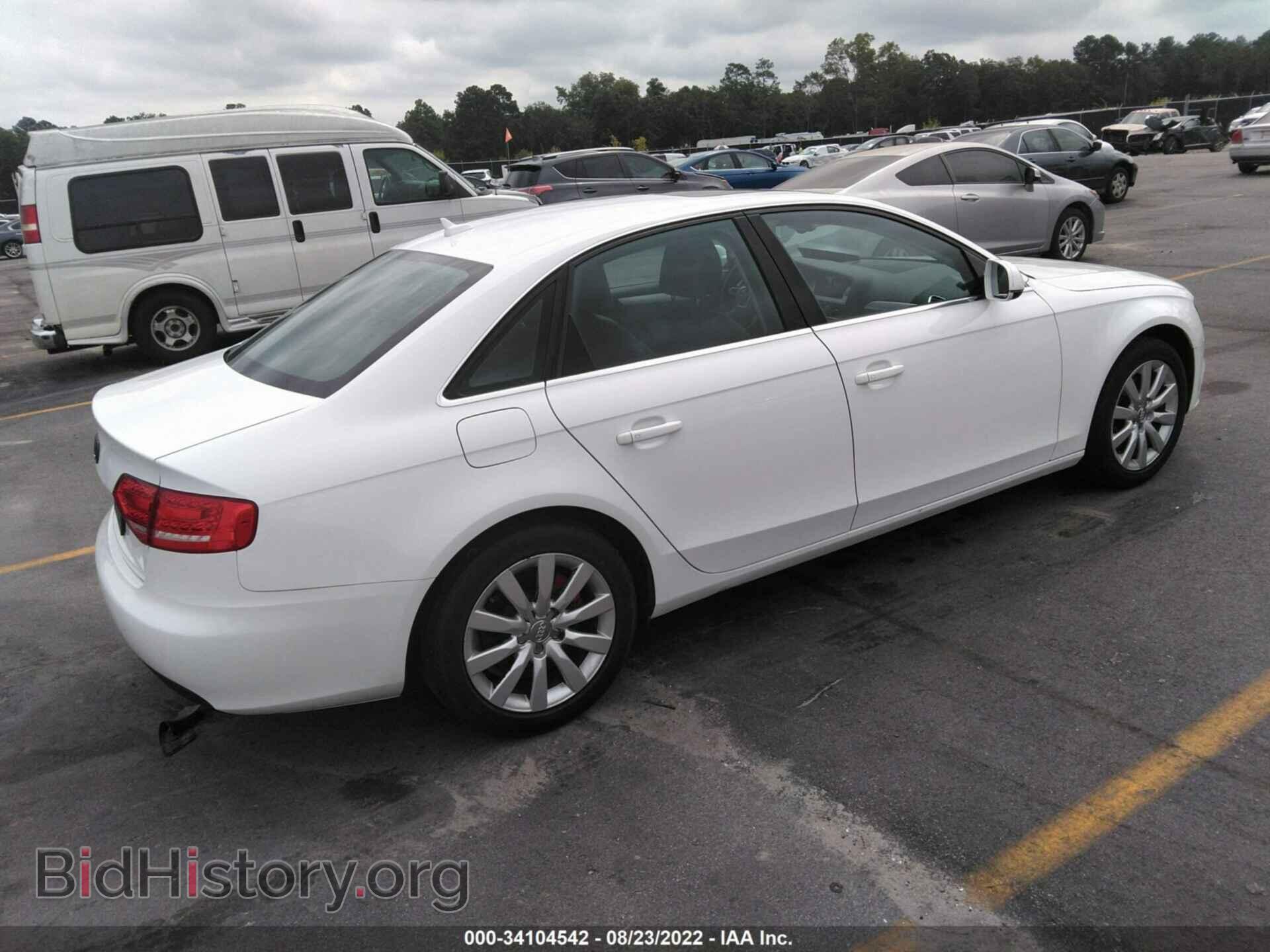 2011 AUDI A4 - VIN: WAUEFBFL5BN044497 - Фото 4