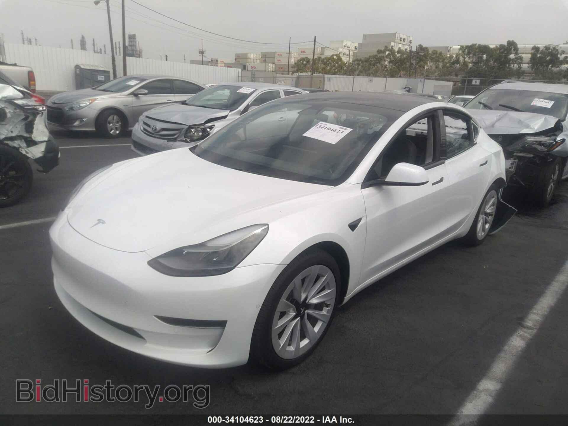 2021 TESLA MODEL 3 - VIN: 5YJ3E1EA0MF072815 - Photo 2