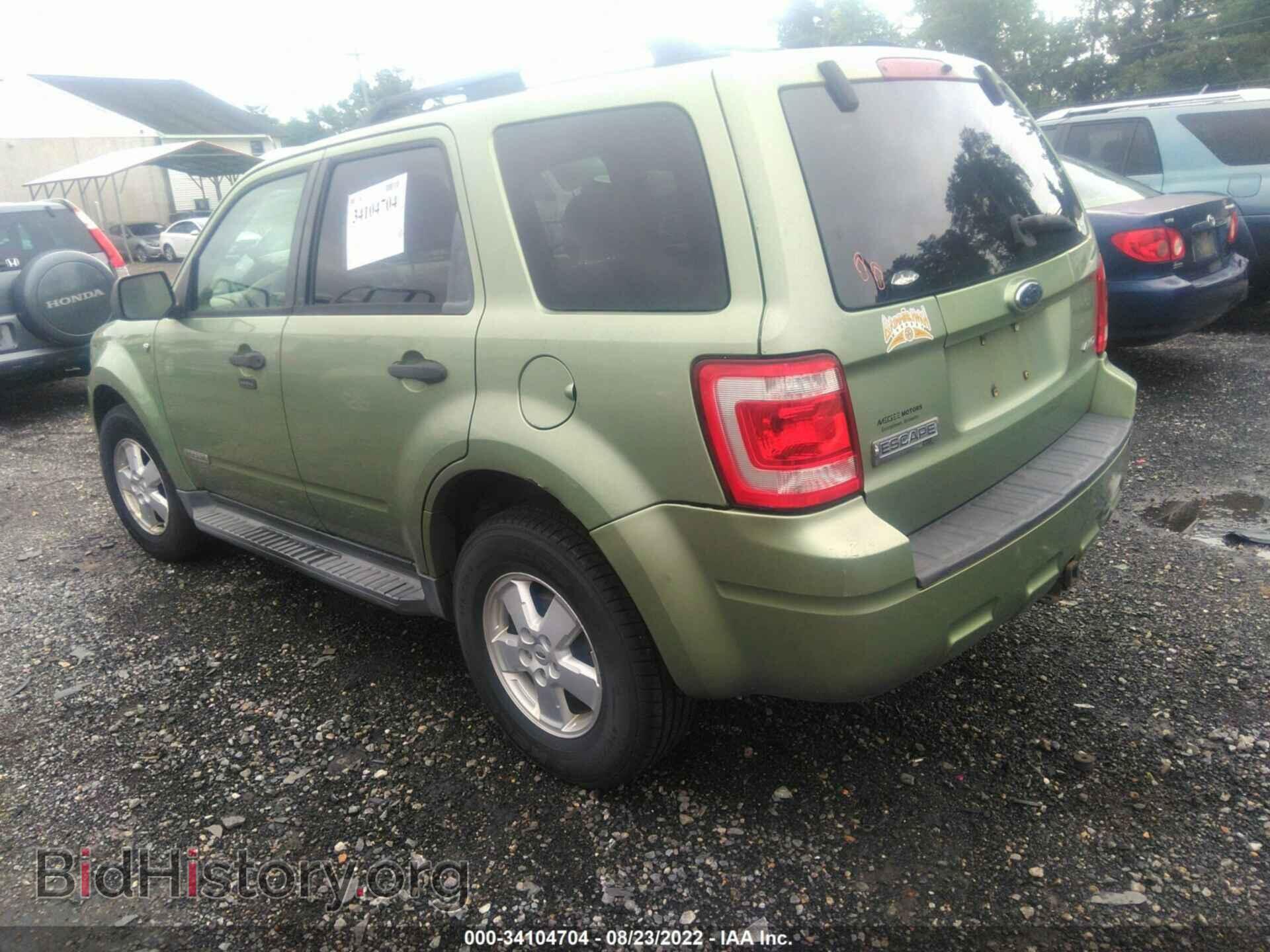 2008 FORD ESCAPE - VIN: 1FMCU93188KA80735 - Фото 3