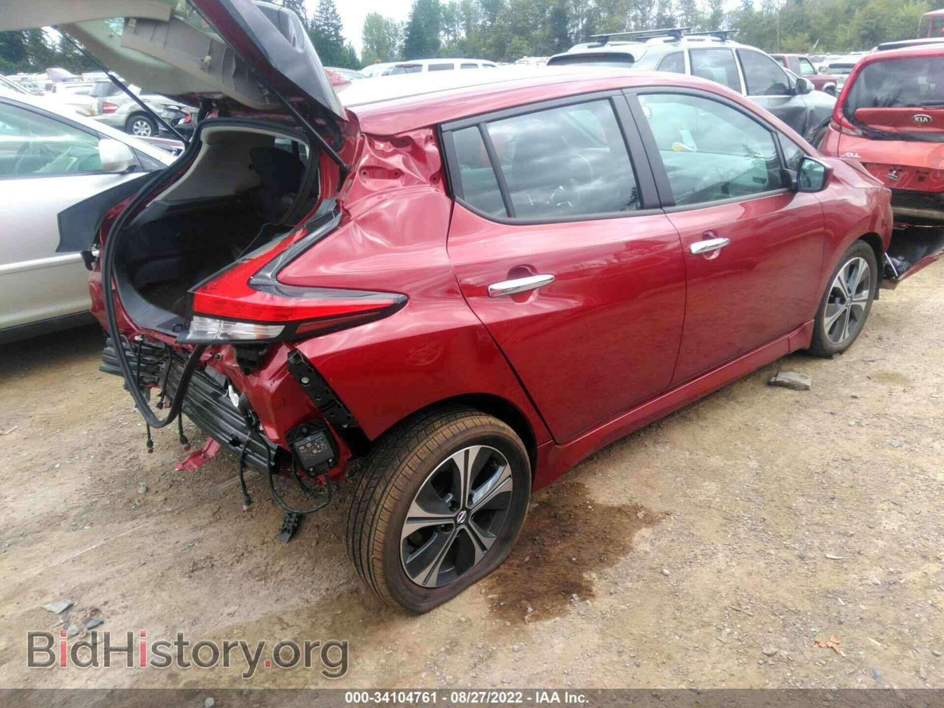 2022 NISSAN LEAF - VIN: 1N4AZ1CV2NC553686 - Фото 4
