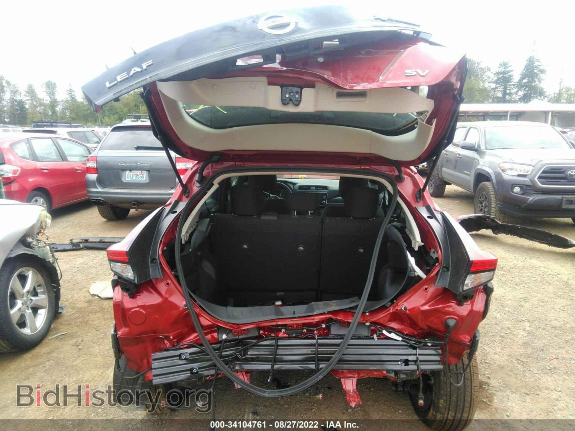 2022 NISSAN LEAF - VIN: 1N4AZ1CV2NC553686 - Фото 6