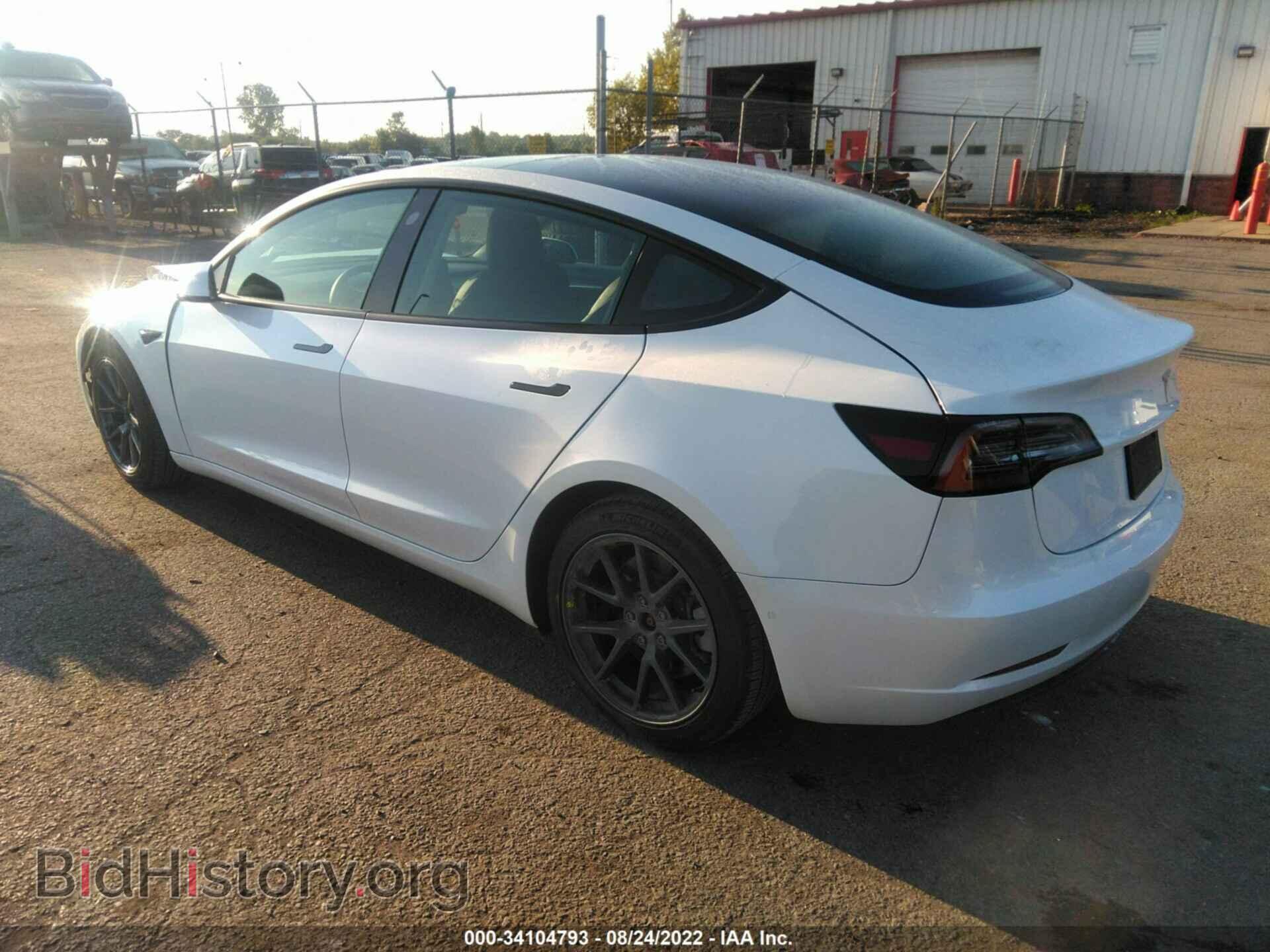 2022 TESLA MODEL 3 - VIN: 5YJ3E1EA6NF113465 - Фото 3