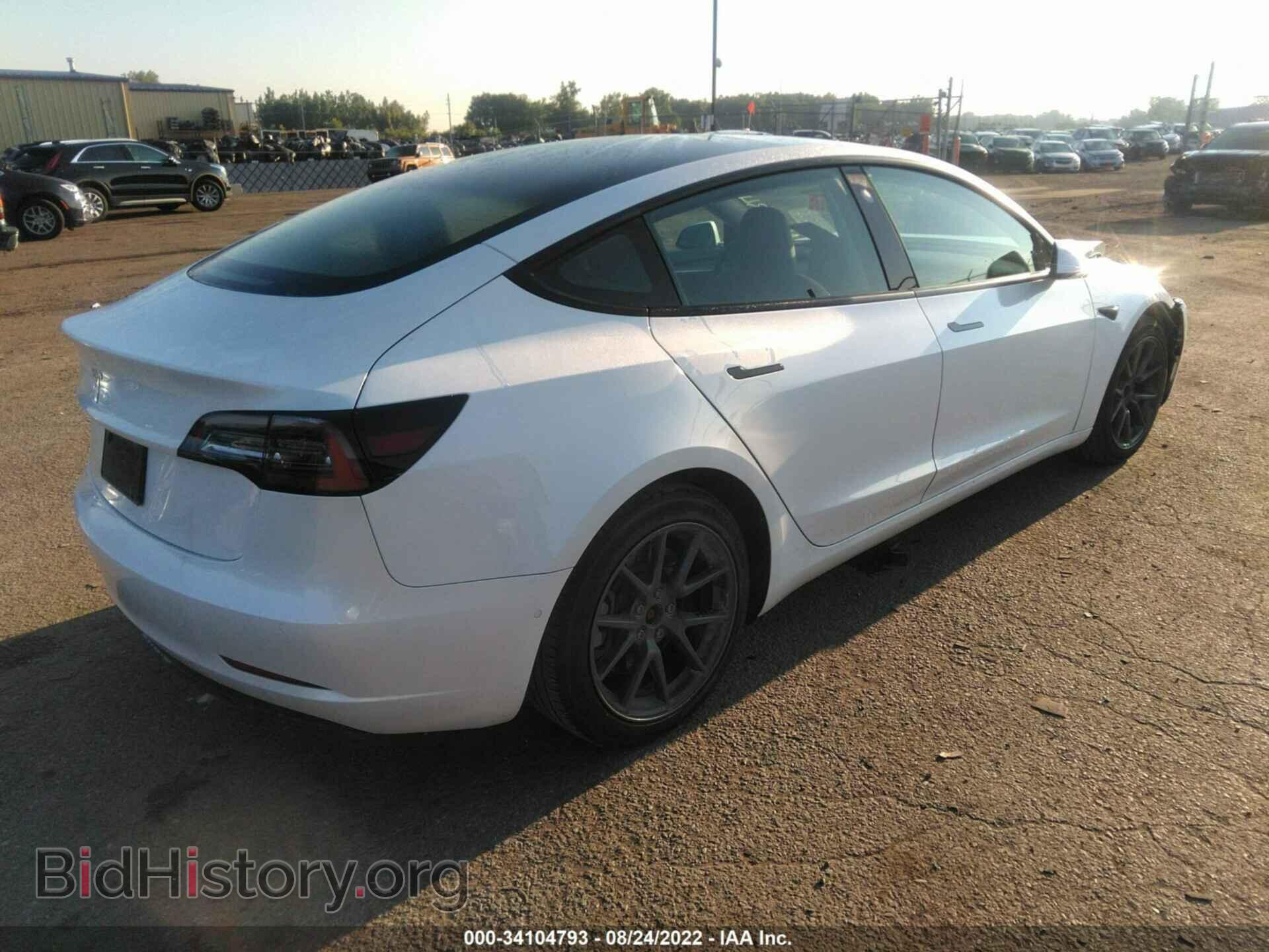 2022 TESLA MODEL 3 - VIN: 5YJ3E1EA6NF113465 - Фото 4
