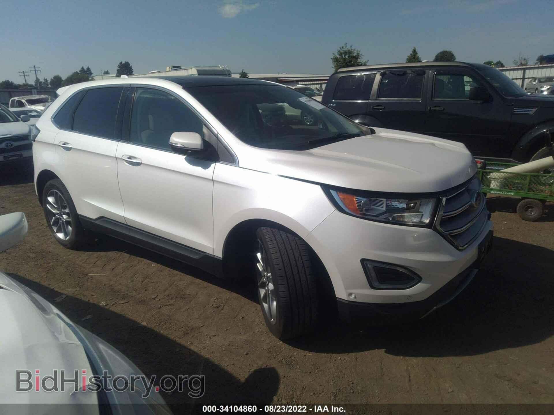 Photo 2FMPK4K90FBB09430 - FORD EDGE 2015