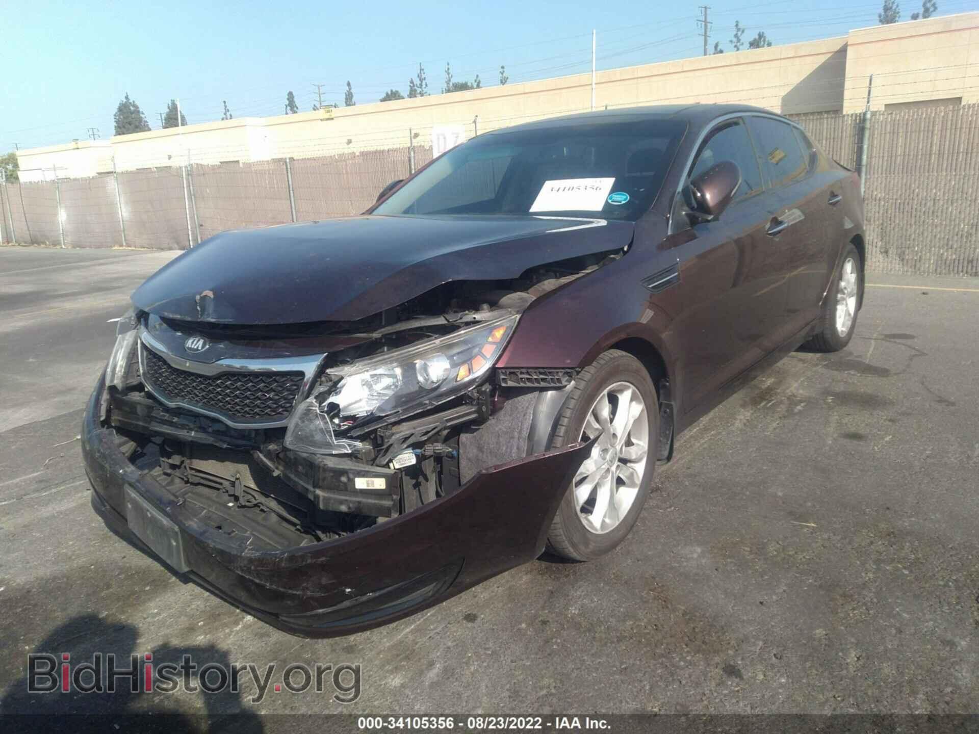 2013 KIA OPTIMA - VIN: 5XXGN4A73DG186625 - Фото 2