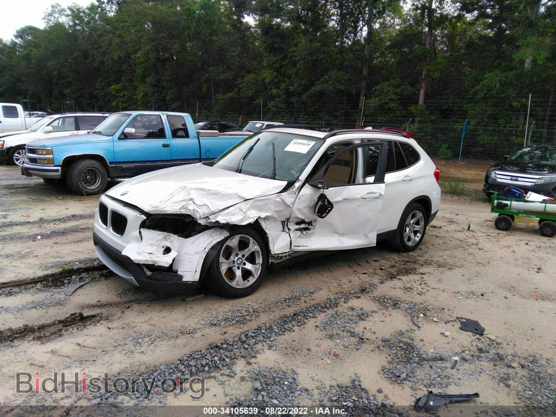 2014 BMW X1 - VIN: WBAVM1C57EVW50541 - Фото 2
