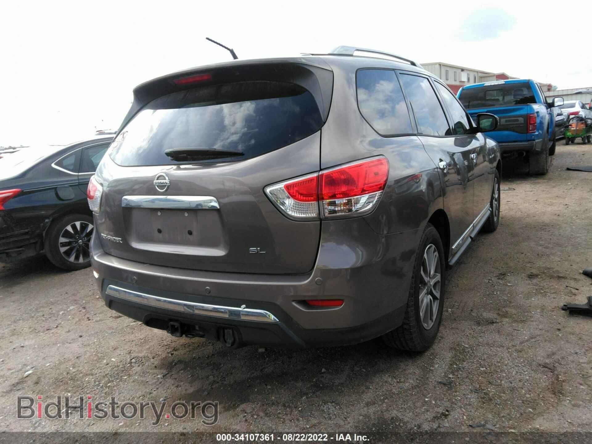 2014 NISSAN PATHFINDER - VIN: 5N1AR2MN2EC665527 - Фото 4