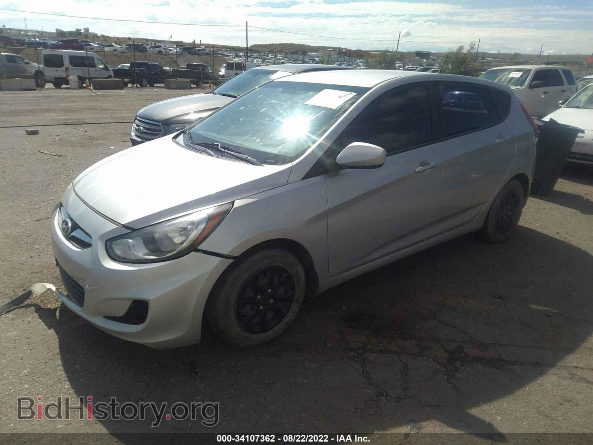 2013 HYUNDAI ACCENT - VIN: KMHCT5AE2DU084912 - Фото 2
