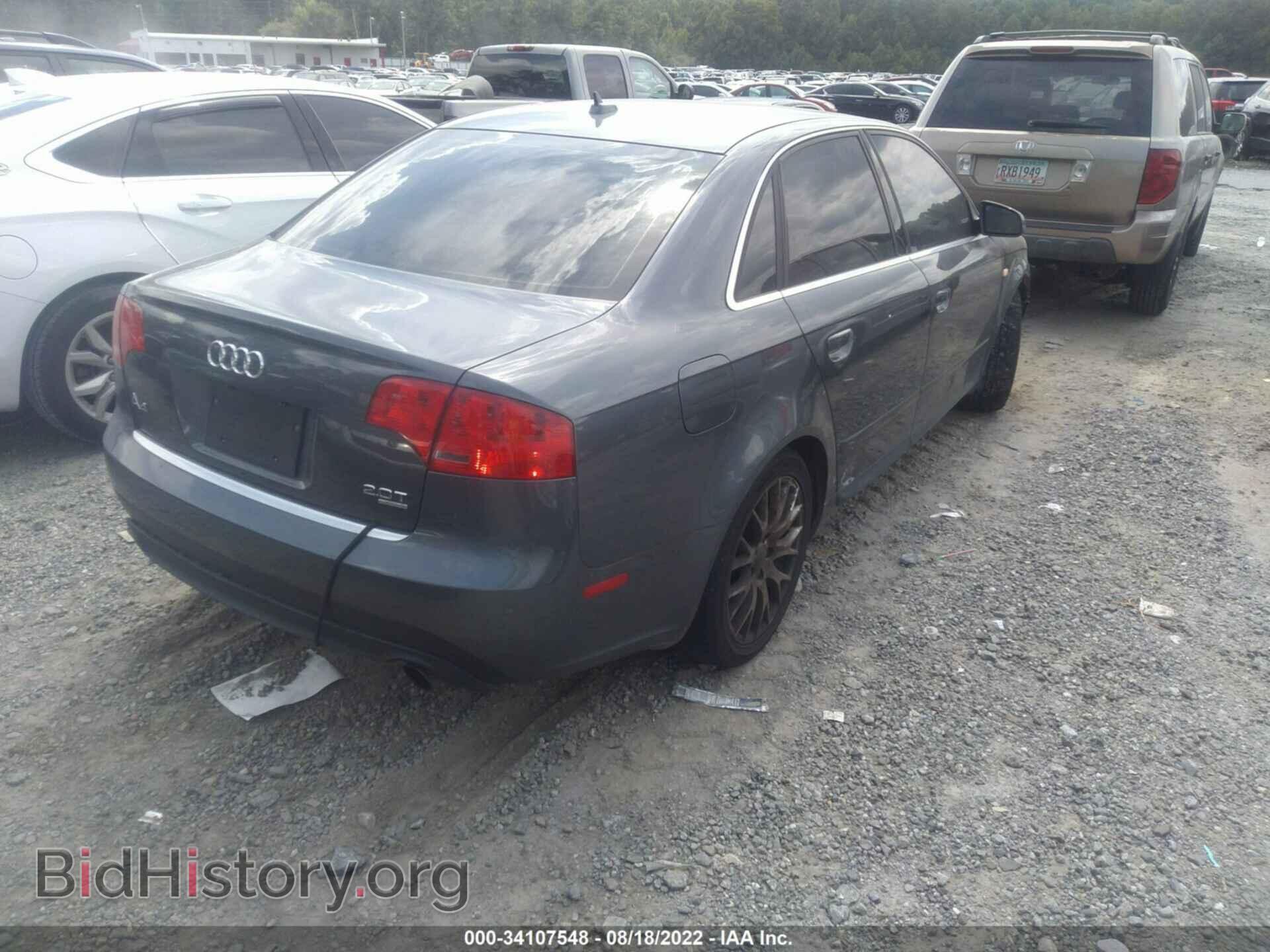 2008 AUDI A4 - VIN: WAUDF78E28A167424 - Фото 4
