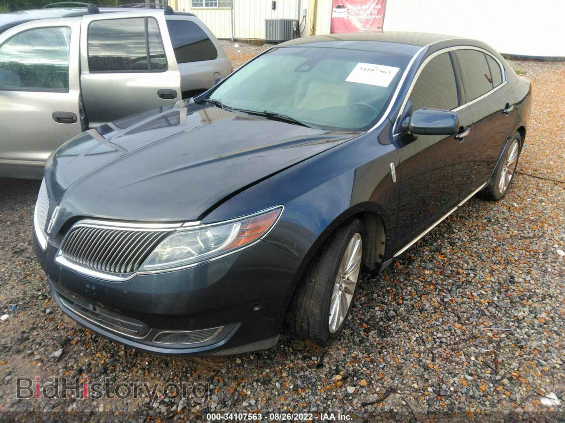 2014 LINCOLN MKS - VIN: 1LNHL9FT1EG600830 - Фото 2