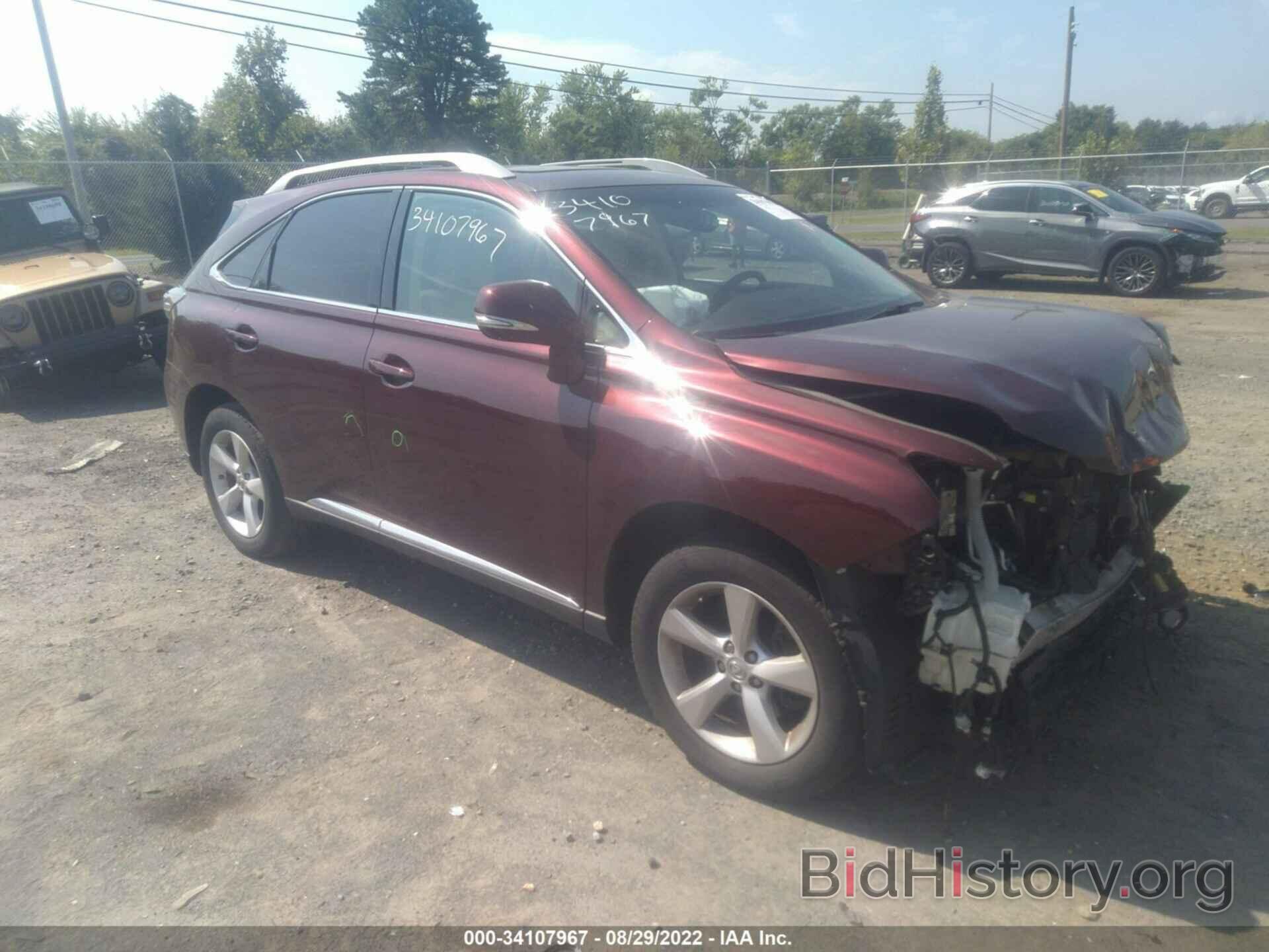 Photo 2T2BK1BA8FC312642 - LEXUS RX 350 2015