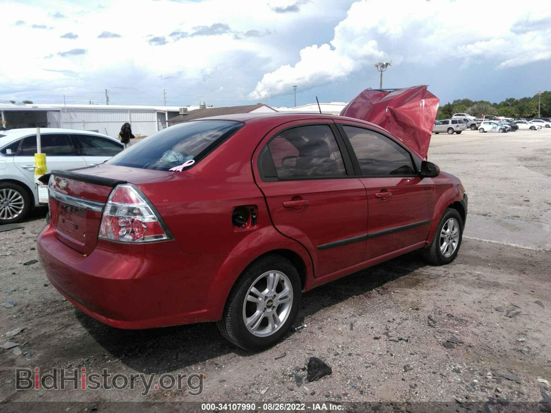 2011 CHEVROLET AVEO - VIN: KL1TD5DE0BB188974 - Фото 4