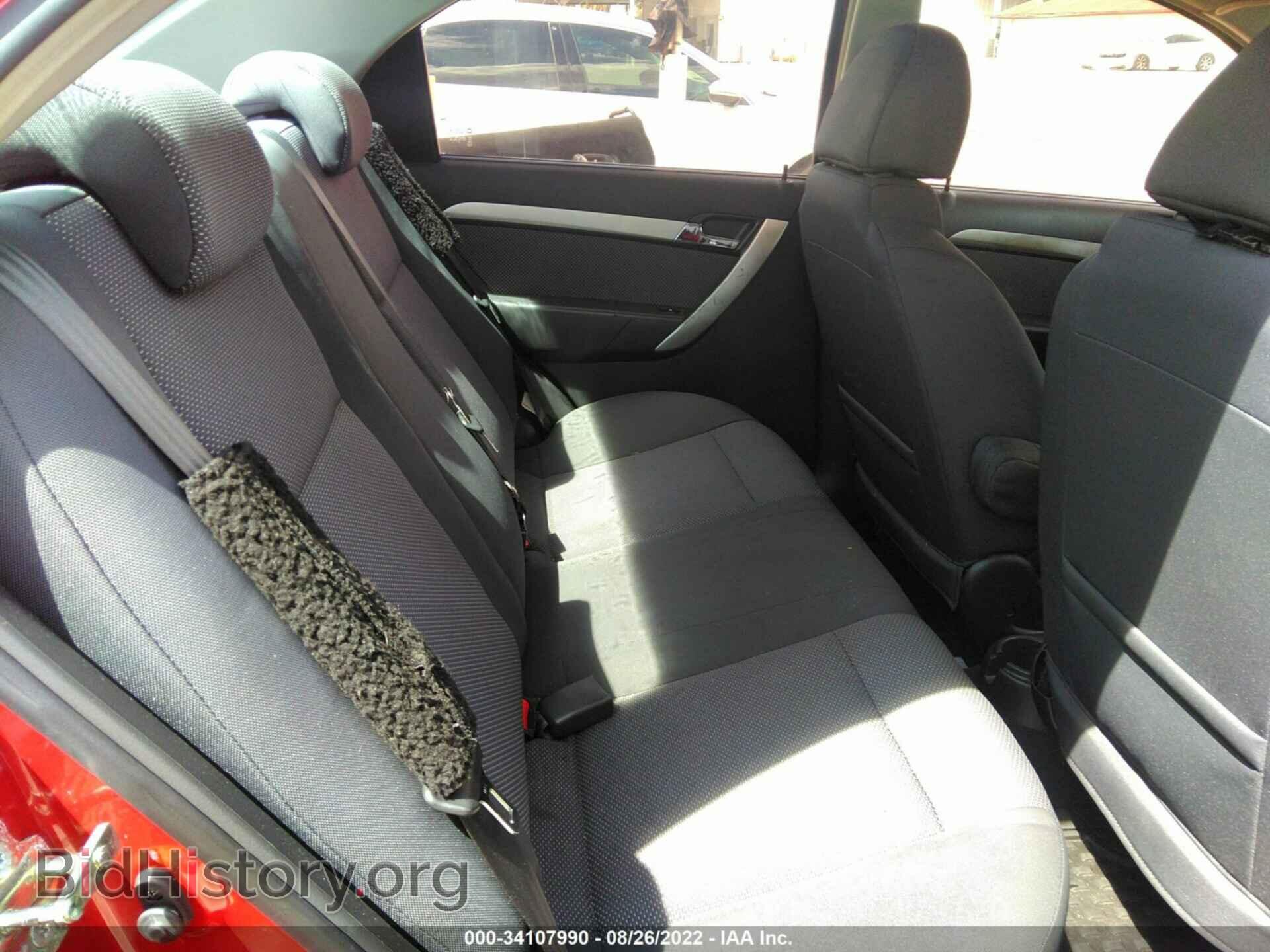 2011 CHEVROLET AVEO - VIN: KL1TD5DE0BB188974 - Фото 8