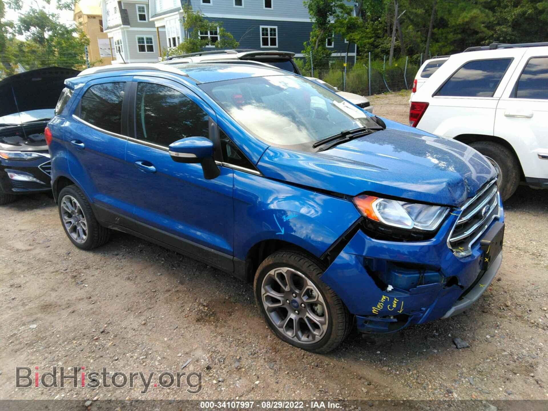 Фотография MAJ6S3KL6LC354434 - FORD ECOSPORT 2020